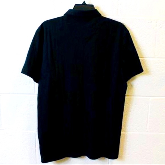 NEW CALVIN KLEIN Black Polo Shirt -Size Large - Picture 2 of 5